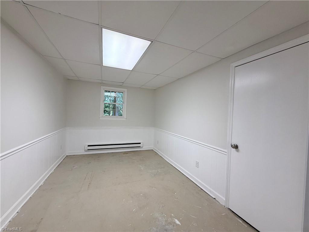 Basement room ready to finish